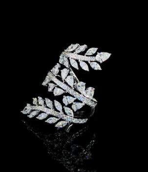 Whispering Leaves Ring