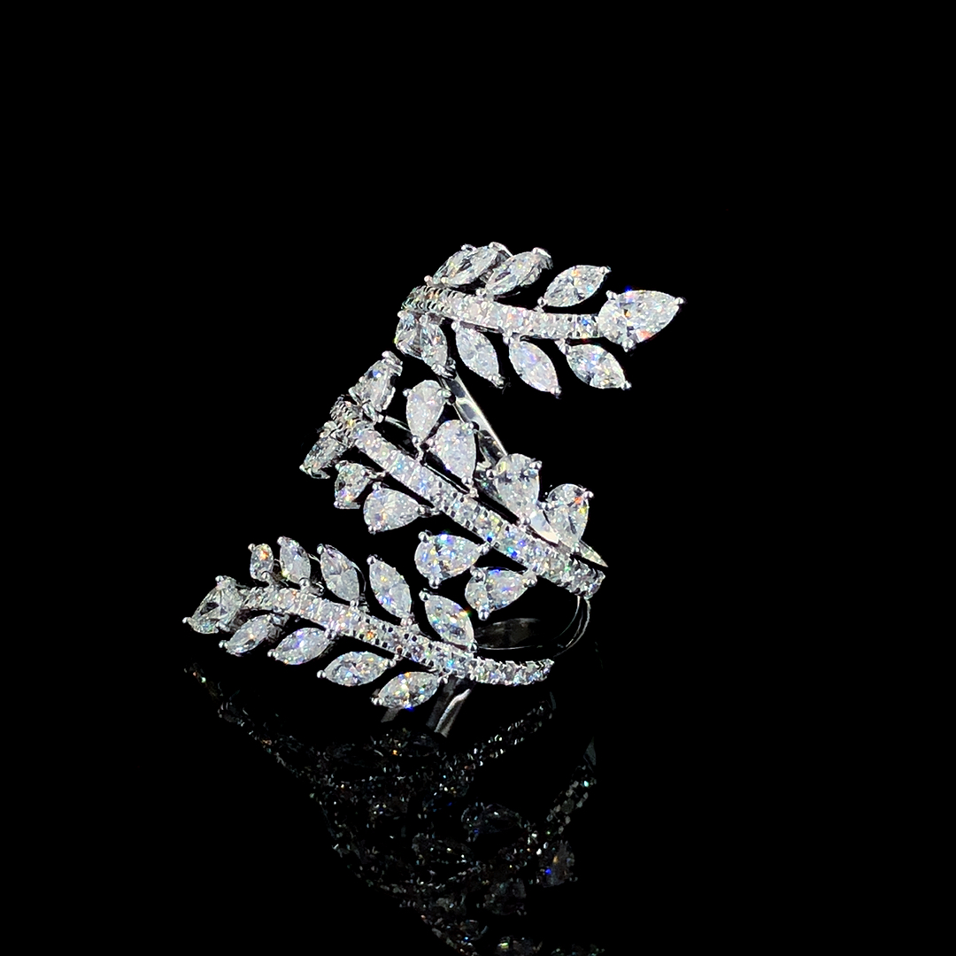 Whispering Leaves Ring